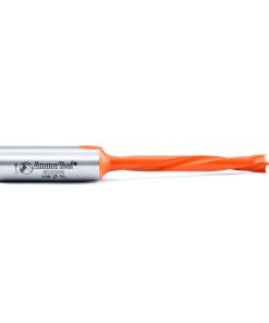 302005 Carbide Tipped Brad Point Boring Bit L/H 5mm Dia x 77mm Long x 10mm Shank