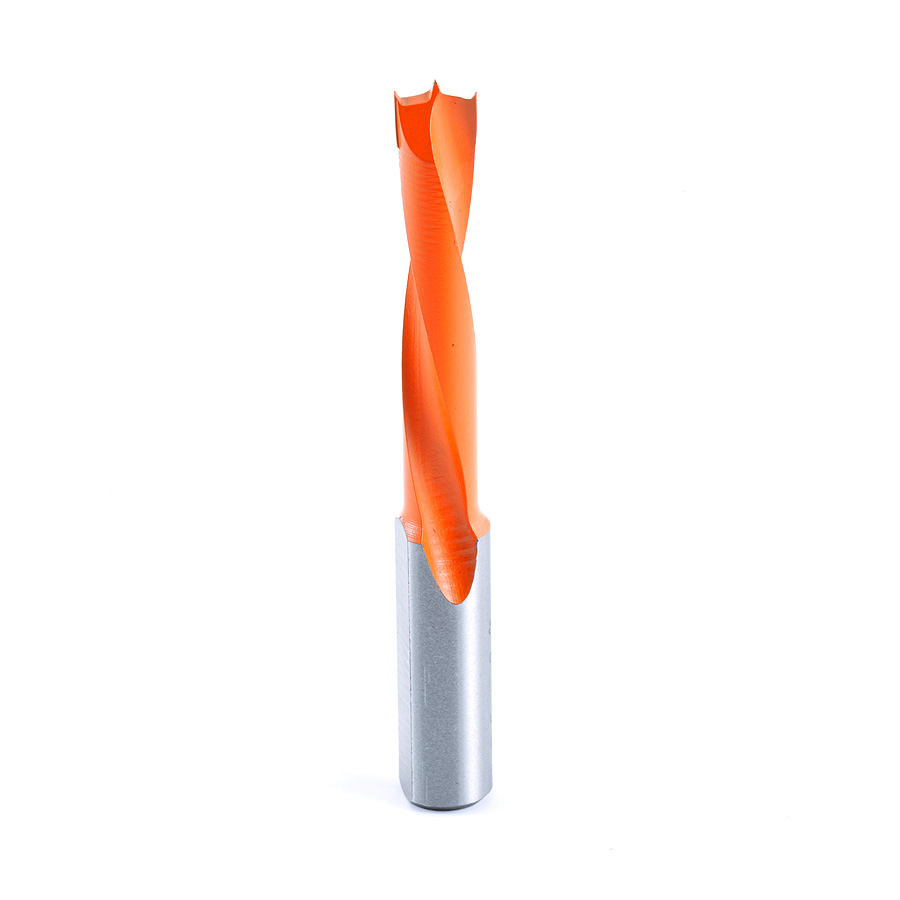 302008 Carbide Tipped Brad Point Boring Bit L/H 8mm Dia x 77mm Long x 10mm Shank