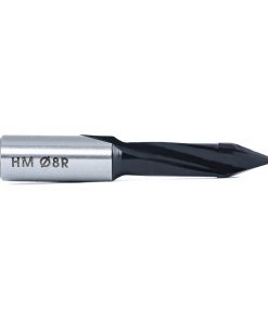 313008 Carbide Tipped Through-Hole Boring Bit R/H 8mm Dia x 57mm Long x 10mm Shank