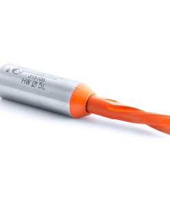 315105 Brad Point Solid Carbide Dowel Drill Boring Bit L/H 5mm Dia x 57.5mm Long x 10mm Shank
