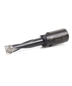 316024 Carbide Tipped 2 Flute RH Rotation Bit for Festool® Domino® Joiner, 6mm Dia x 28mm x 49mm Long