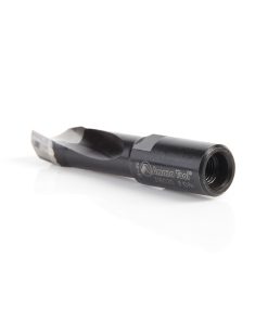 316030 Carbide Tipped 2 Flute RH Rotation Bit for Festool® Domino® Joiner, 10mm Dia x 28mm x 49mm Long
