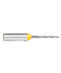 317013 Solid Carbide Through-Hole Dowel Drill Boring Bit L/H 3mm Dia x 70mm Long x 10mm Shank