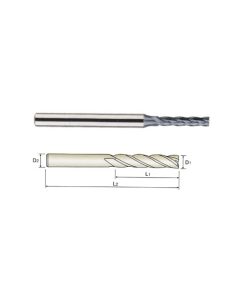 YG1-GMF27947 - 5/8 x 5/8 x 2-3/4 x 6 - 4G Mill 4 Flute 30 Degree Helix Long End Mill