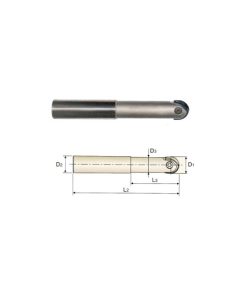 YG1-ZBS1032 - 1/2 x 7/16 x 1-3/8 x 3-1/2 - I-Xmill Short Straight Neck Type Inch