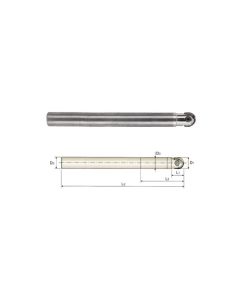 YG1-ZBC1080 - 8 x 7.7 x 12 x 25 x 130 - I-Xmill Long Carbide Holder
