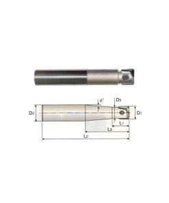 YG1-ZRS2300 - 30 x 29 x 27 x 100 x 220 - I-Xmill Intermediate Straight Neck Corner Radius Holder