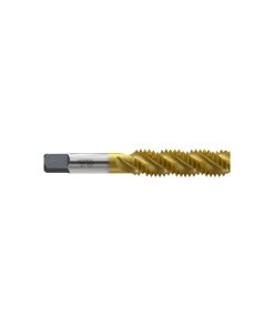 YG1-T8295523 - 7/16-14UNC H3 80.2L - 3 Flute Spiral Fluted Bottom Tin Coated Tap For General Purpose