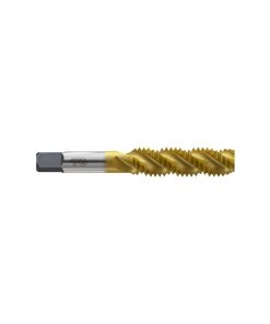 YG1-T8A86244 - M4 x 0.7 D4 54.1L - 3 Flute  Spiral Fluted Plug Tin Coated Tap For General Purpose - Metric