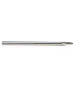 40782 Solid Carbide Carving Liner 15 Deg x 1/8 Dia x .400 x 1/8 Inch Shank x 1-Flute
