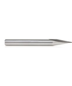 40784 Solid Carbide Carving Liner 22 Deg x 1/4 Dia x .648 x 1/4 Inch Shank x 1-Flute