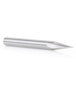 40784 Solid Carbide Carving Liner 22 Deg x 1/4 Dia x .648 x 1/4 Inch Shank x 1-Flute