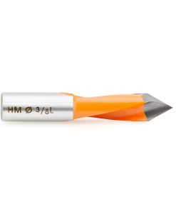 413009 Carbide Tipped Through-Hole Boring Bit L/H 3/8 Dia x 58mm Long x 10mm Shank