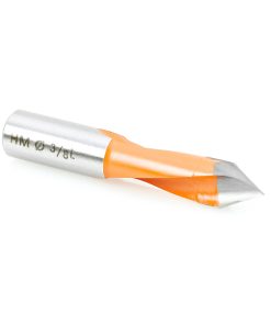 413009 Carbide Tipped Through-Hole Boring Bit L/H 3/8 Dia x 58mm Long x 10mm Shank