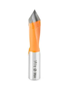 413009 Carbide Tipped Through-Hole Boring Bit L/H 3/8 Dia x 58mm Long x 10mm Shank