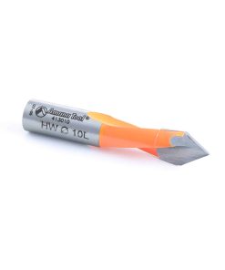 413010 Carbide Tipped Through-Hole Boring Bit L/H 10mm Dia x 58mm Long x 10mm Shank
