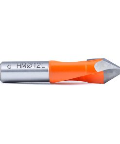 413012 Carbide Tipped Through-Hole Boring Bit L/H 12mm Dia x 58mm Long x 10mm Shank