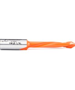 414007 Carbide Tipped Through-Hole Boring Bit L/H 1/4 Dia x 70mm Long x 10mm Shank