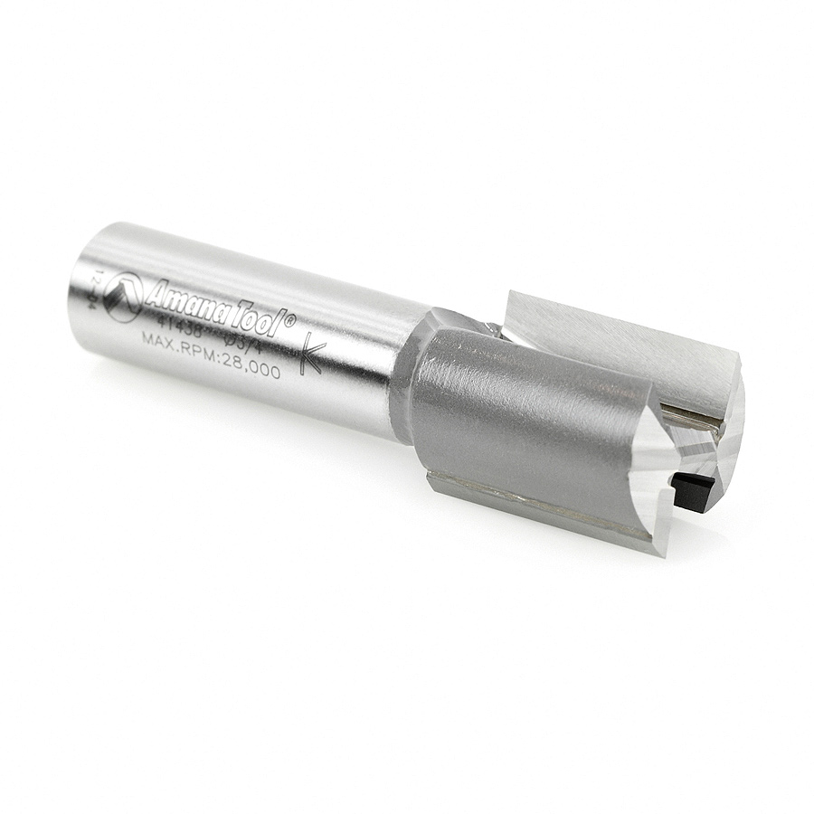 41438 Carbide Tipped Straight Plunge High Production 3/4 Dia x 1 Inch x 1/2 Shank