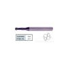 YG1-93563 - 1/32 x 1/8 x 3/64 x 7/32 x 2 x .029 - 2 Flute Regular Length 30 Deg Helix Ball Nose For Rib Processing X-Power Carbide