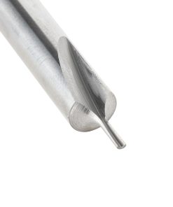 43509 Solid Carbide Single Flute Straight Plunge 1/16 Dia x 3/16 x 1/4 Inch Shank