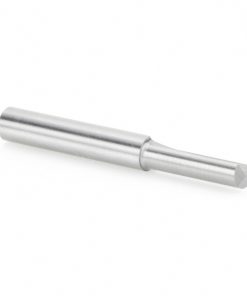 43716 Solid Carbide Single Flute Straight Plunge 1/4 Dia x 3/4 x 1/4 Inch Shank