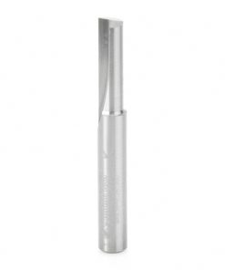 43716 Solid Carbide Single Flute Straight Plunge 1/4 Dia x 3/4 x 1/4 Inch Shank