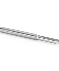 43724 Solid Carbide Single Flute Straight Plunge 1/4 Dia x 1 Inch x 1/4 Shank