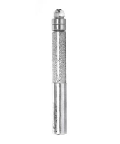 44100 Fiberglass Carbon Fiber and Composite Cutting Diamond Coated Flush Trim Grit with Double Ball Bearing 1/2 Dia x 1-3/4 x 1/2 Inch Shank