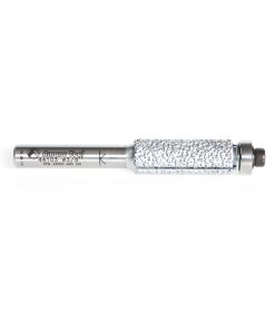 44103 Fiberglass Carbon Fiber and Composite Cutting Diamond Coated Flush Trim Grit with Ball Bearing 3/8 Dia x 1 x 1/4 Inch Shank