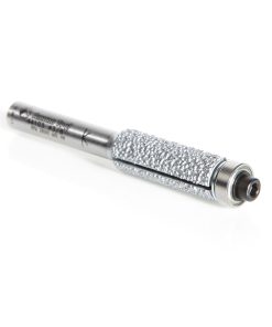 44103 Fiberglass Carbon Fiber and Composite Cutting Diamond Coated Flush Trim Grit with Ball Bearing 3/8 Dia x 1 x 1/4 Inch Shank