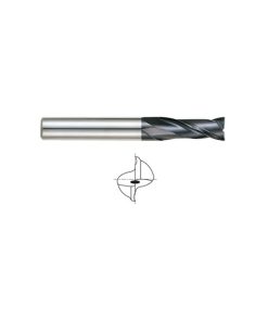 YG1-93074 - 1/16 x 1/8 x 3/16 x 1-1/2 - 2 Flute Regular Length X-Power Carbide