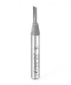 45100 Carbide Tipped Straight Plunge Single Flute High Production 1/8 Dia x 7/16 x 1/4 Inch Shank
