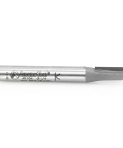 45104 Carbide Tipped Straight Plunge Single Flute High Production 1/4 Dia x 1/2 x 1/4 Inch Shank