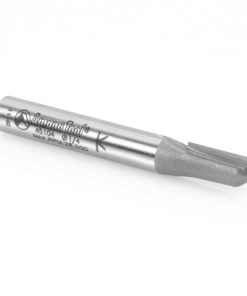 45104 Carbide Tipped Straight Plunge Single Flute High Production 1/4 Dia x 1/2 x 1/4 Inch Shank