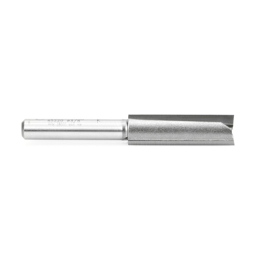 45220 Carbide Tipped Straight Plunge High Production 3/8 Dia x 1-1/4 x 1/4 Inch Shank