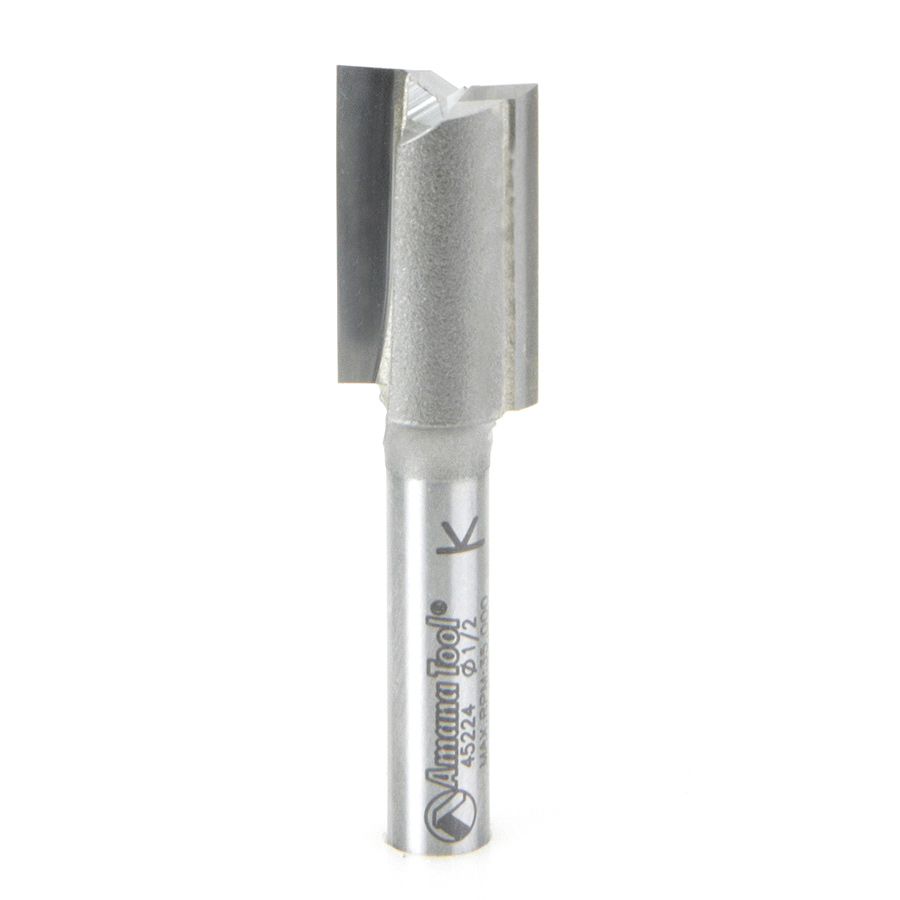 45224 Carbide Tipped Straight Plunge High Production 1/2 Dia x 3/4 x 1/4 Inch Shank