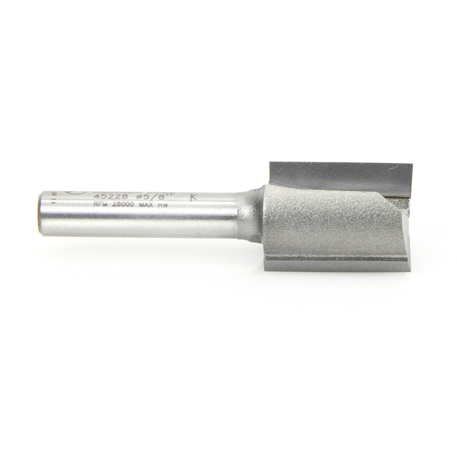 45228 Carbide Tipped Straight Plunge High Production 5/8 Dia x 3/4 x 1/4 Inch Shank