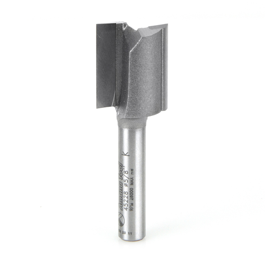 45228 Carbide Tipped Straight Plunge High Production 5/8 Dia x 3/4 x 1/4 Inch Shank