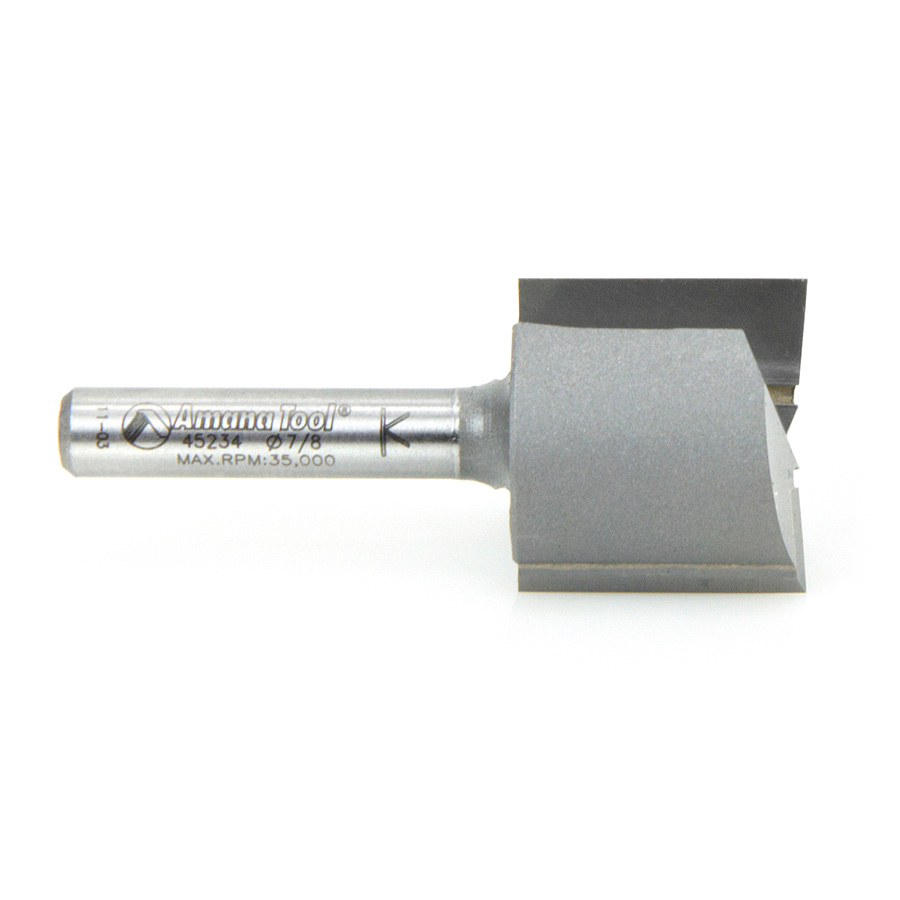 45234 Carbide Tipped Straight Plunge High Production 7/8 Dia x 3/4 x 1/4 Inch Shank