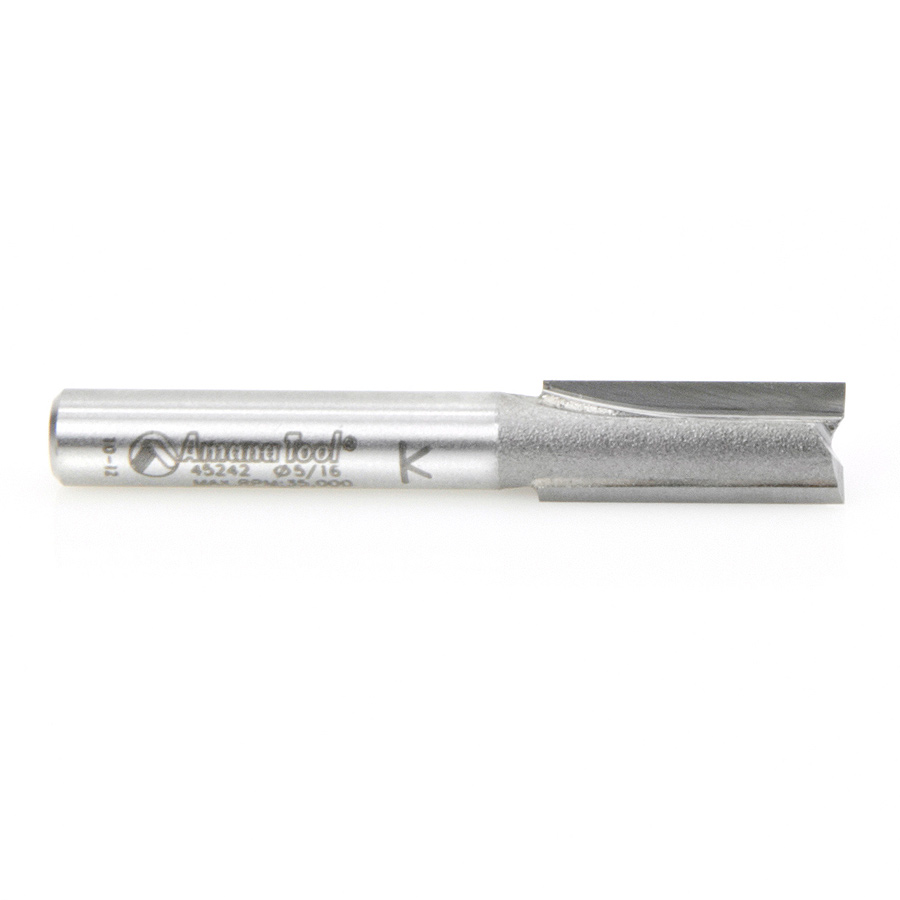 45242 Carbide Tipped Straight Plunge High Production 5/16 Dia x 3/4 x 1/4 Inch Shank