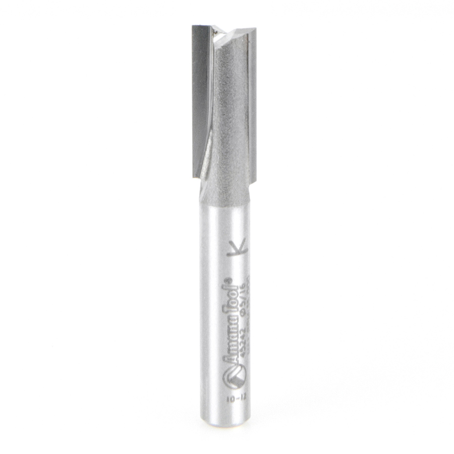 45242 Carbide Tipped Straight Plunge High Production 5/16 Dia x 3/4 x 1/4 Inch Shank