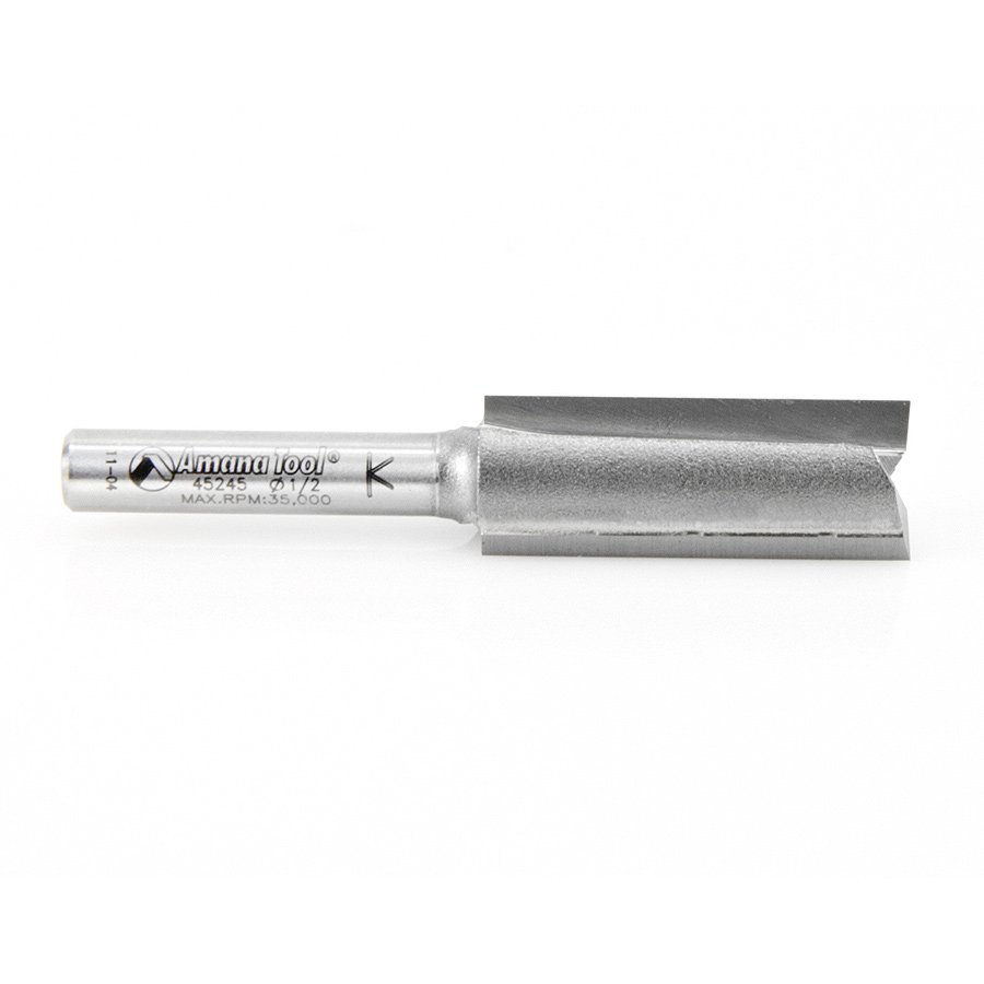 45245 Carbide Tipped Straight Plunge High Production 1/2 Dia x 1-1/4 x 1/4 Inch Shank