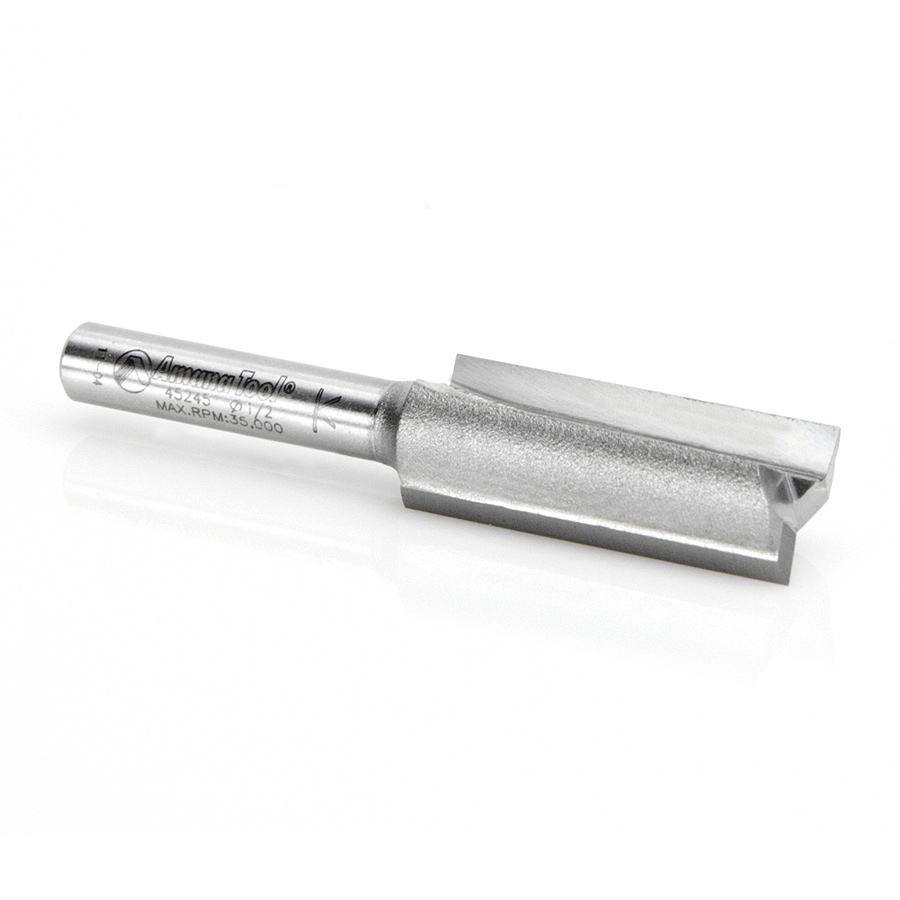 45245 Carbide Tipped Straight Plunge High Production 1/2 Dia x 1-1/4 x 1/4 Inch Shank