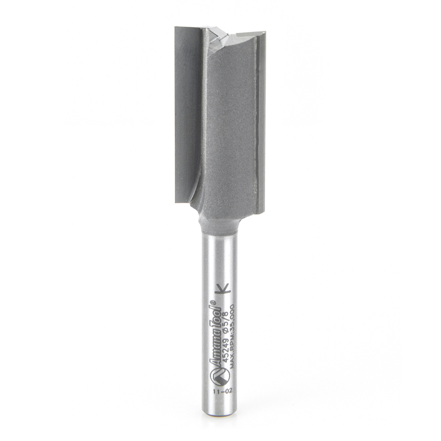 45249 Carbide Tipped Straight Plunge High Production 5/8 Dia x 1-1/4 x 1/4 Inch Shank