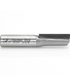 45314 Carbide Tipped Straight Plunge Single Flute High Production 9/16 Dia x 1-1/4 x 1/2 Inch Shank
