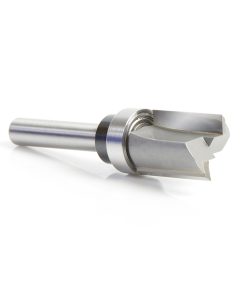 45361 Carbide Tipped Flush Trim Plunge Template 9/16 Dia x 3/4 Inch x 1/4 Shank with Upper BB