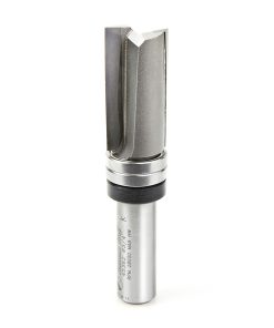 45362 Carbide Tipped Down Shear Face Plunge Template 3/4 Dia x 1-1/2 x 1/2 Inch Shank with Upper BB