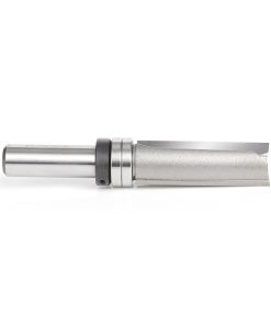 45366 Carbide Tipped Flush Trim Plunge Template 3/4 Dia x 2 x 1/2 Inch Shank with 2 Upper Ball Bearings