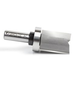 45367 Carbide Tipped Flush Trim Plunge Template 1-1/4 Dia x 1-1/2 Inch x 1/2 Shank with Upper BB